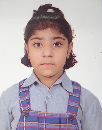 A school-going girl